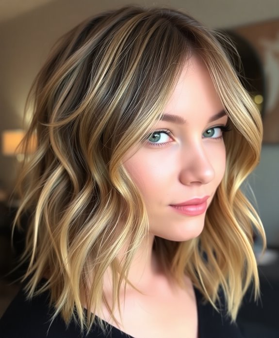 bouncy ends haircut style