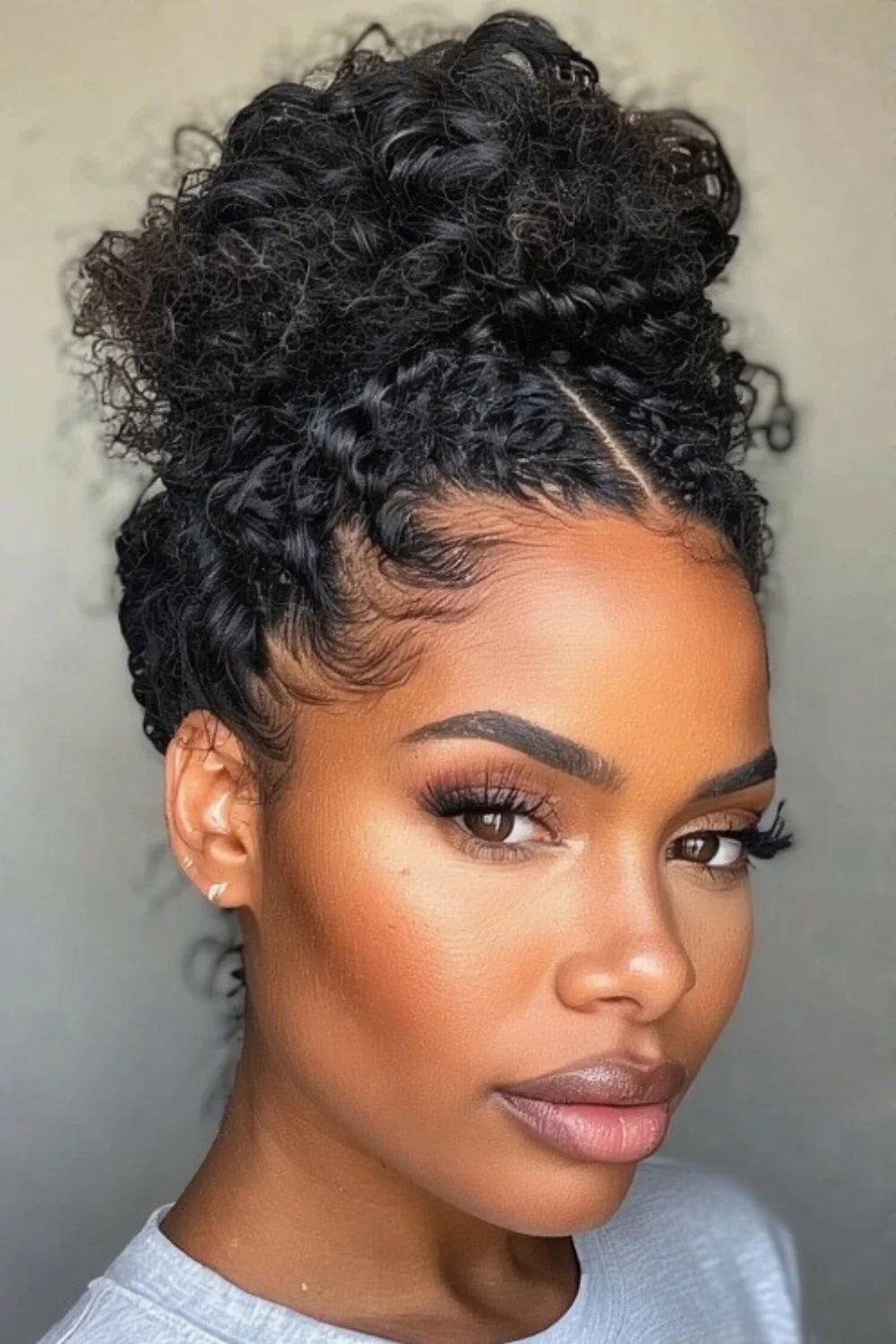 Everyday twist out hairstyle showcasing natural curls
