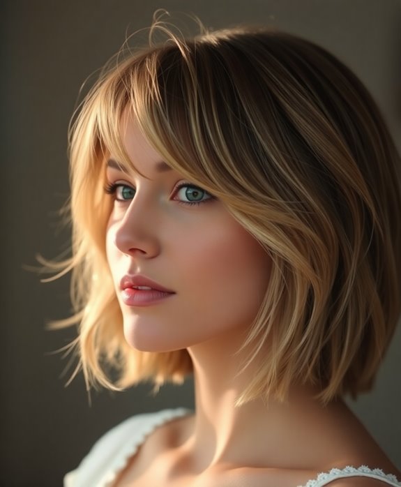 face shape layering techniques