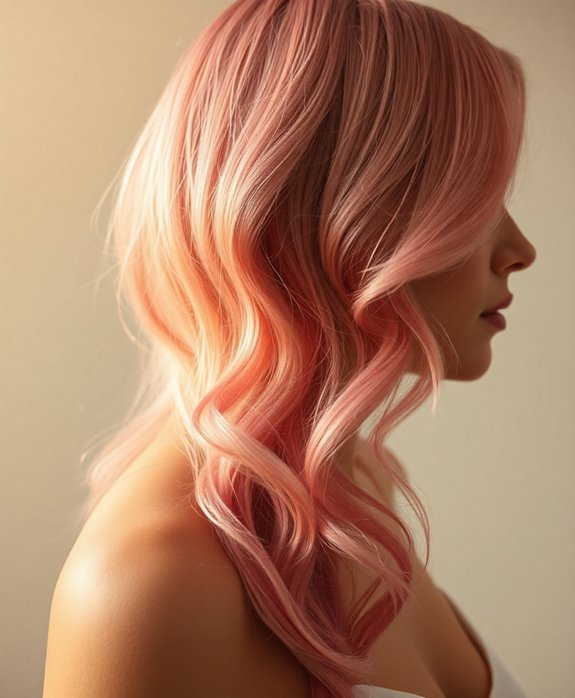 sweet pastel hair color