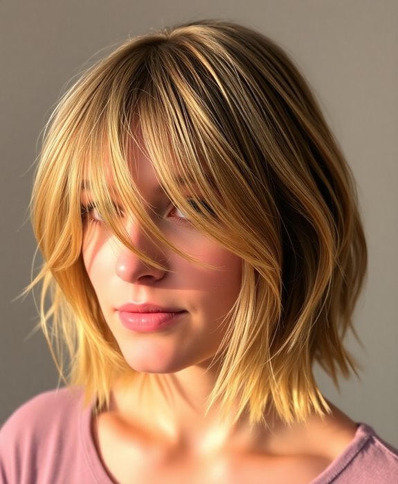 thin hair subtle layers