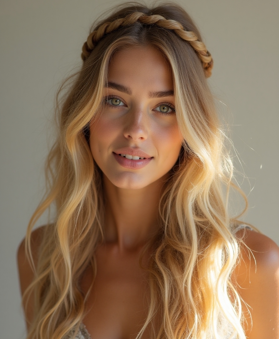 bohemian braided headband tutorial