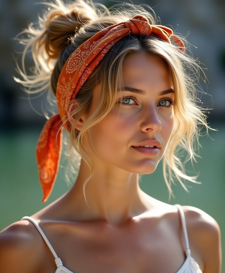 boho chic bandana hairstyles