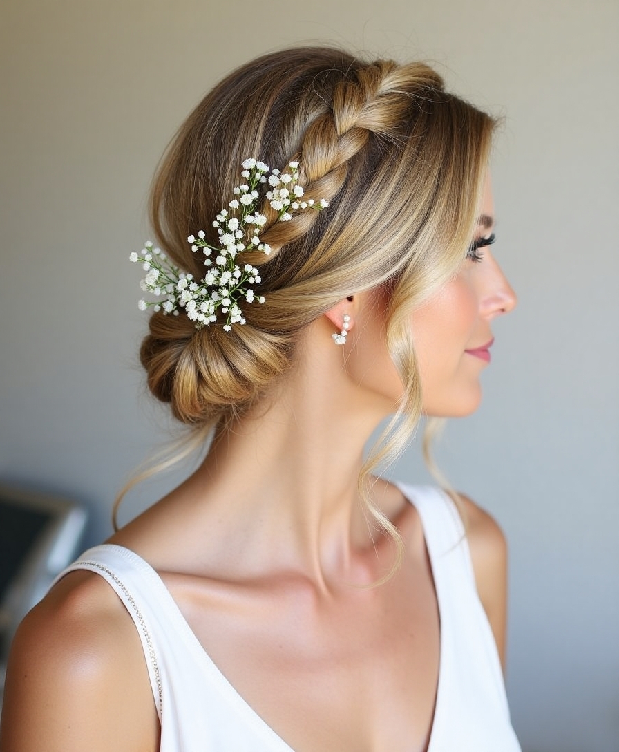 boho fishtail braid style