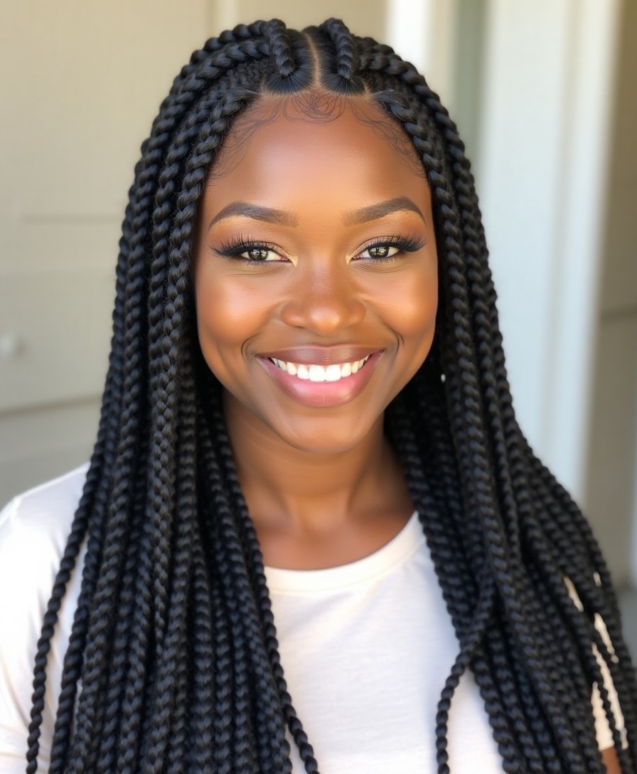 chic protective low maintenance hairstyle