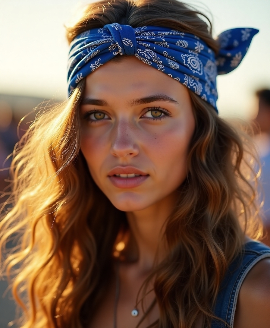 creative festival bandana hairstyles