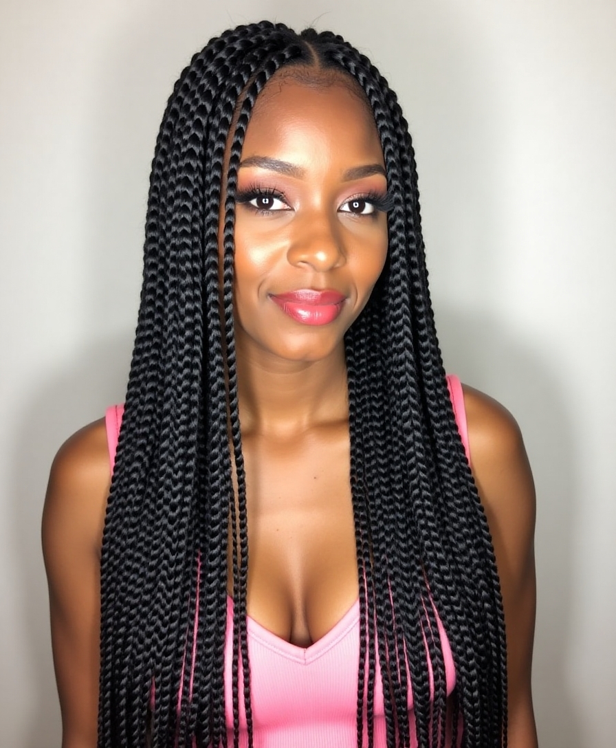 creative long rope twists