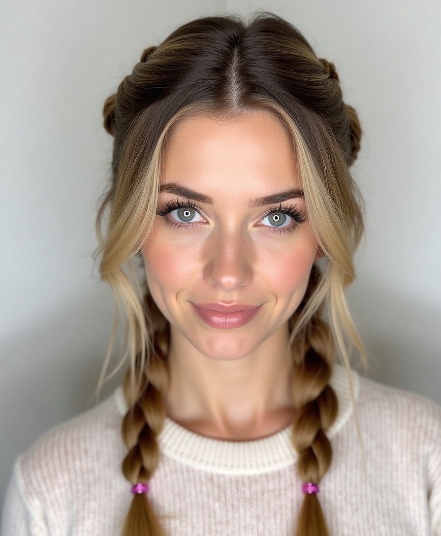 double dutch braid technique