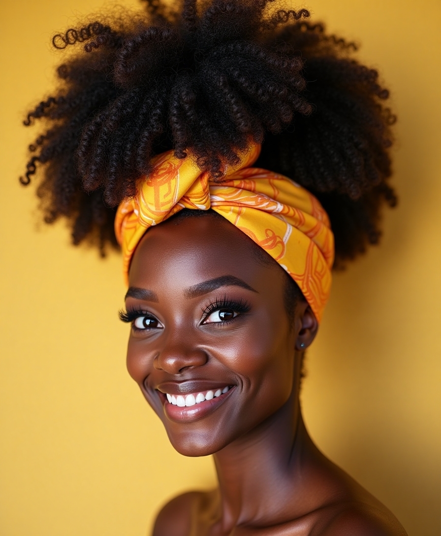 effortless high puff style