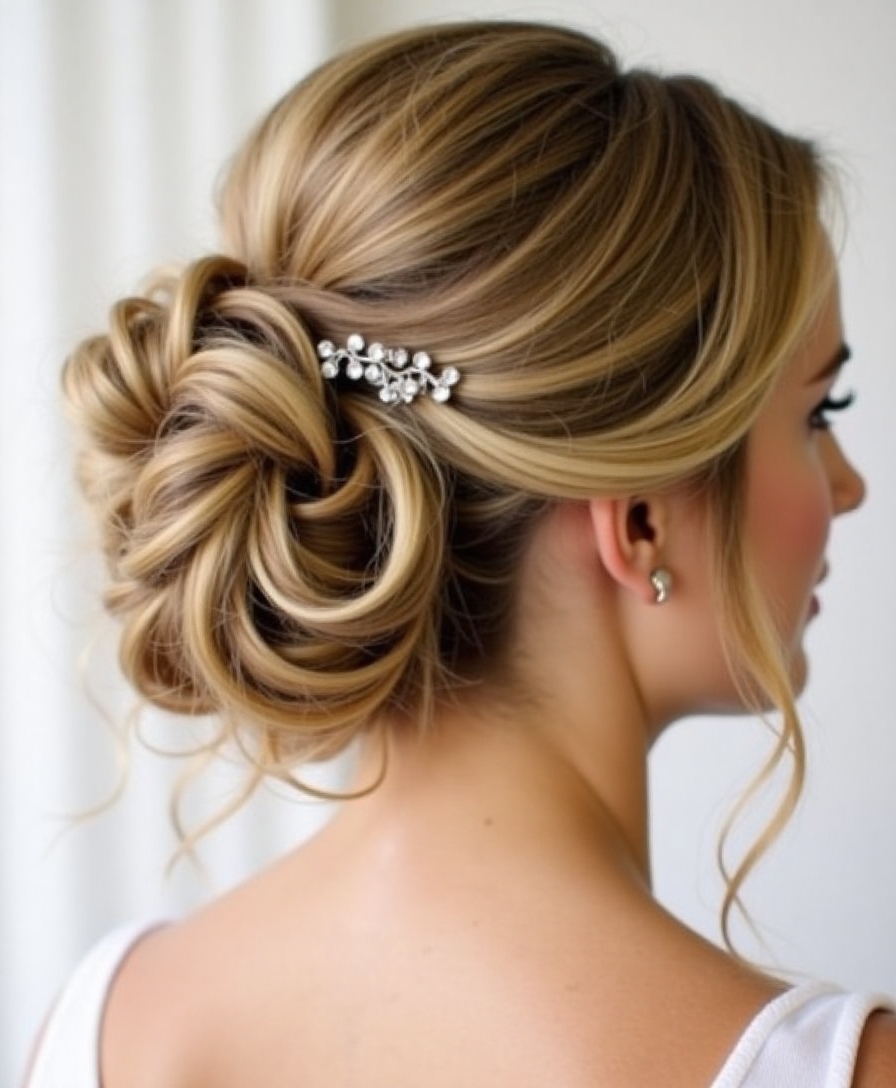 elegant and chic updo