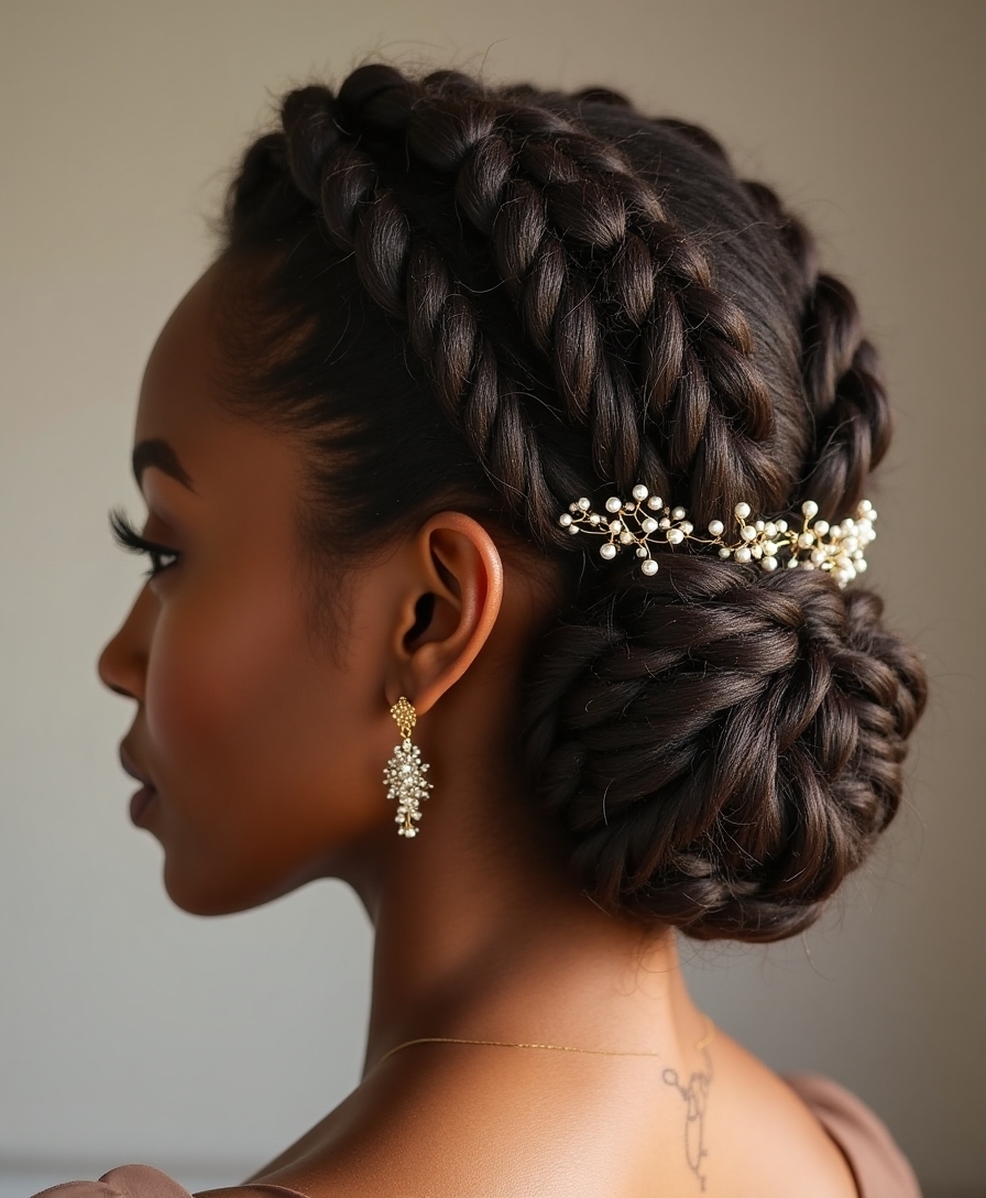 elegant bridal braid styles