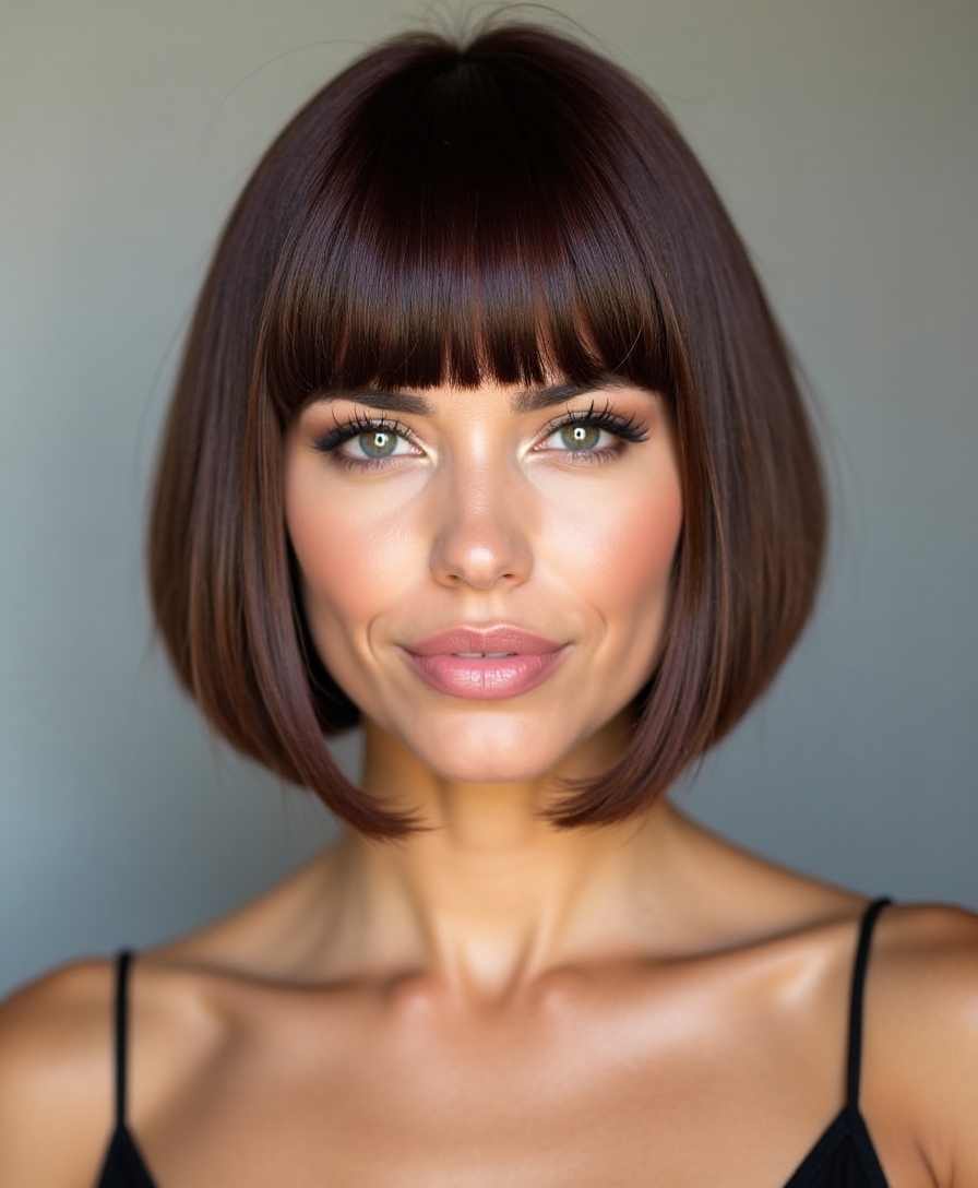 face shape bob haircut guide