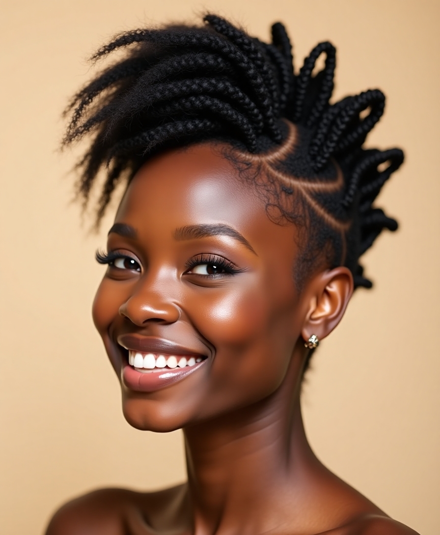 faux hawk for summer