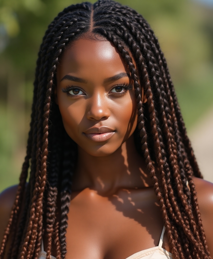goddess braids for royalty
