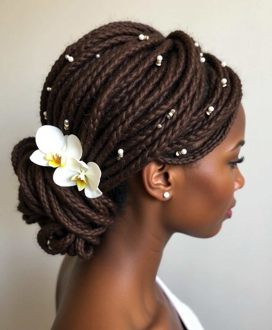 healthy locs for wedding