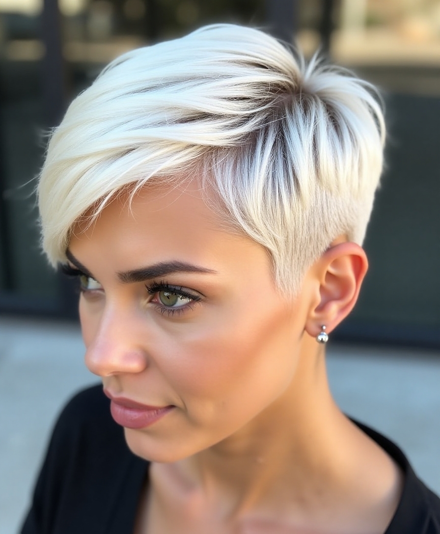 long layers with texture