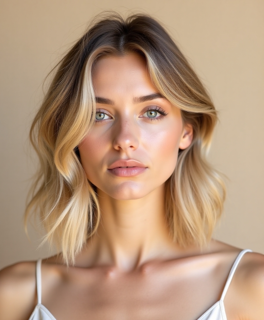 mastering chic side part