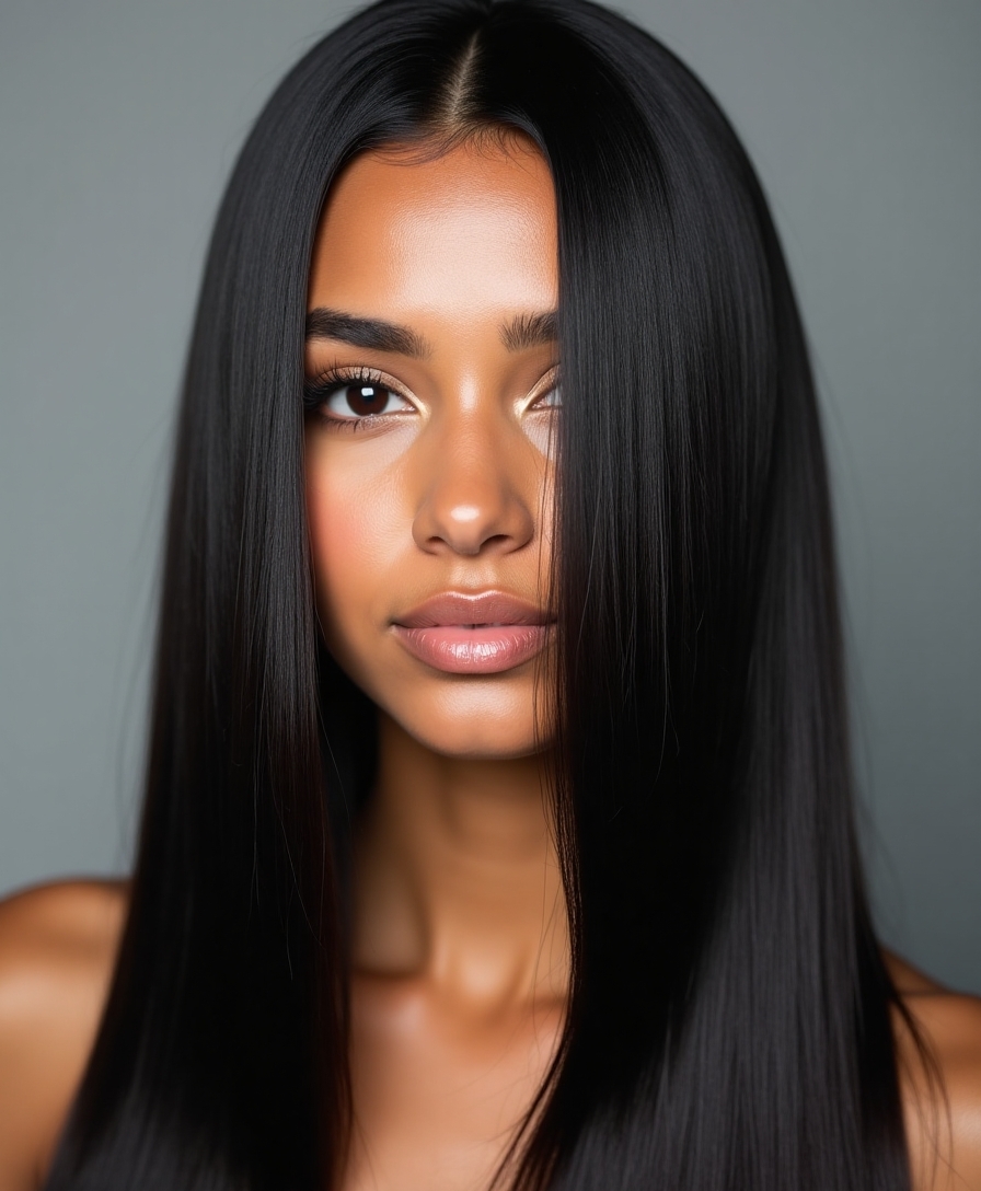 prep for sleek styling