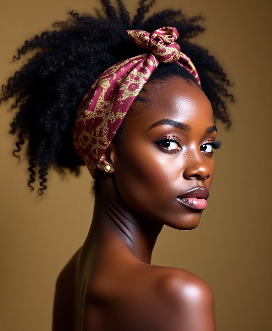protect curls with bandanas