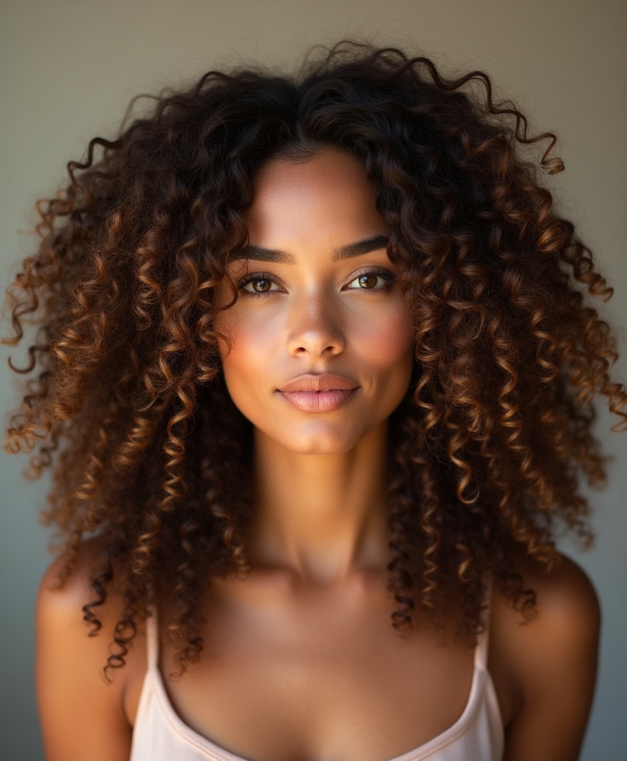 red carpet curly hair