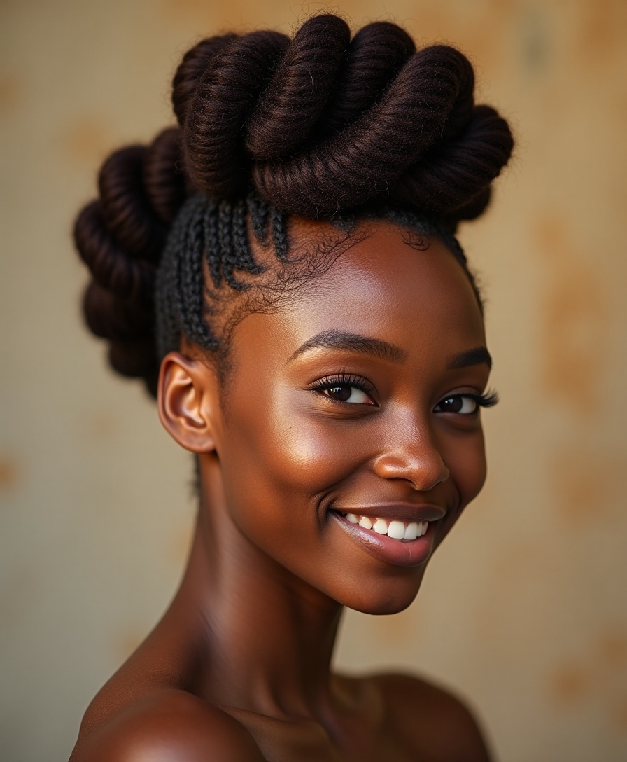 regal summer hairstyle choice