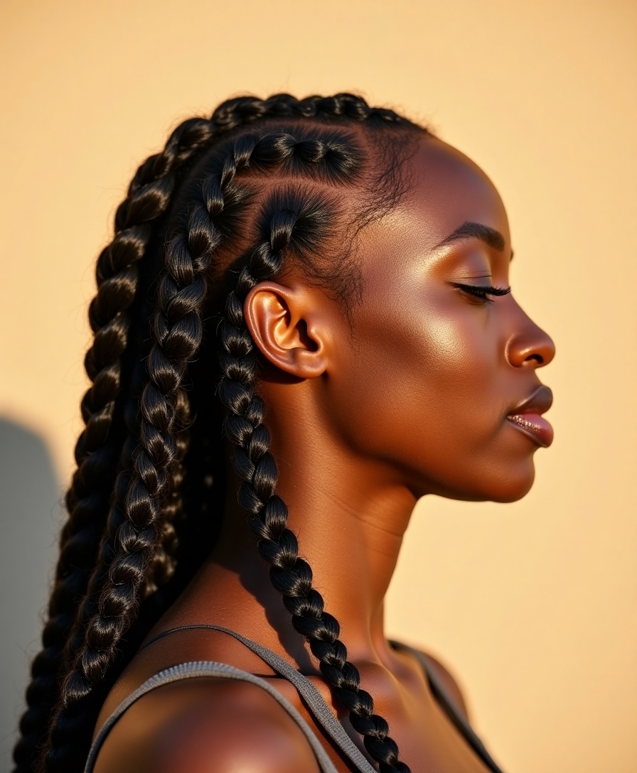removing box braids safely