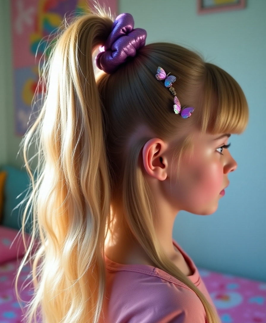 scrunchies high ponies style