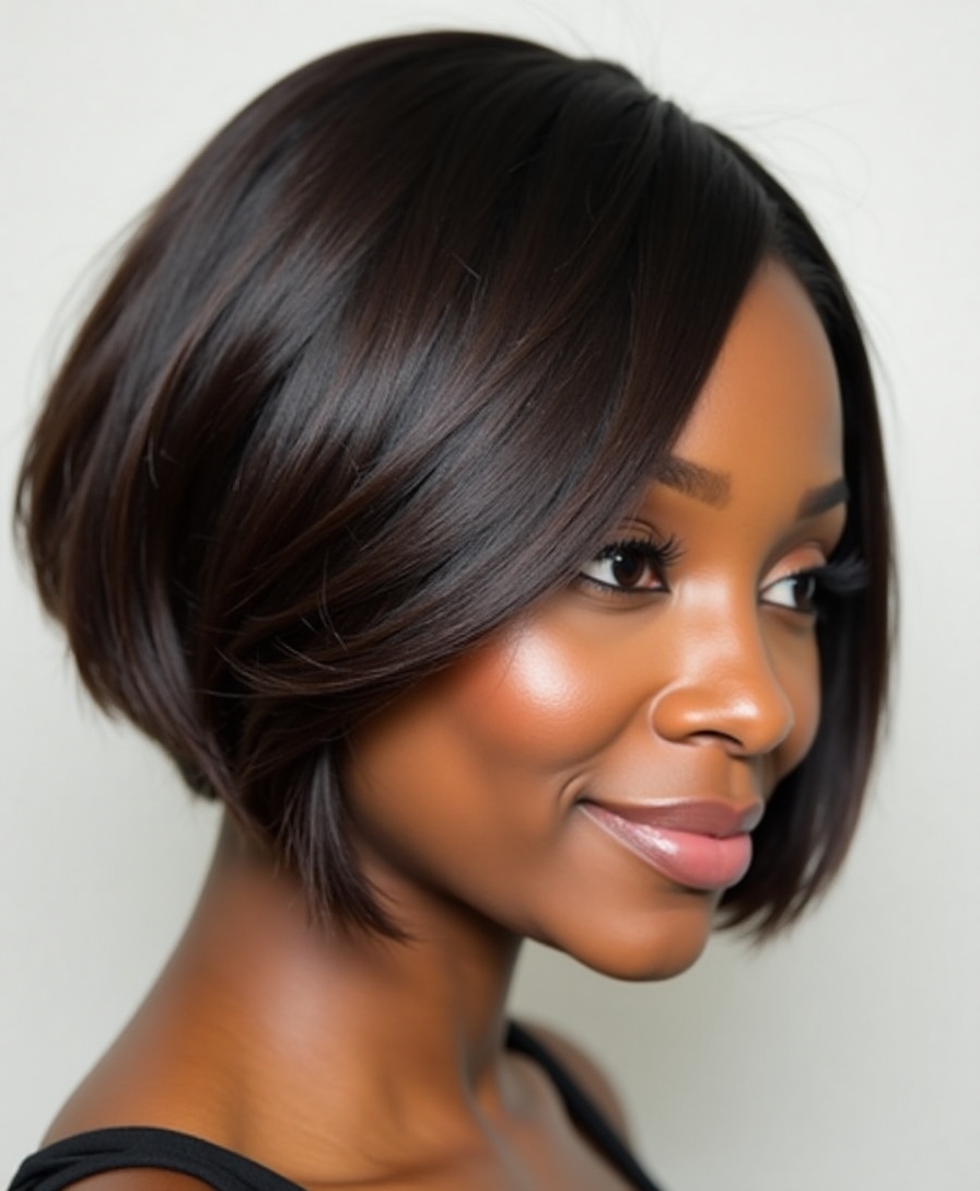 seamless blending for short styles