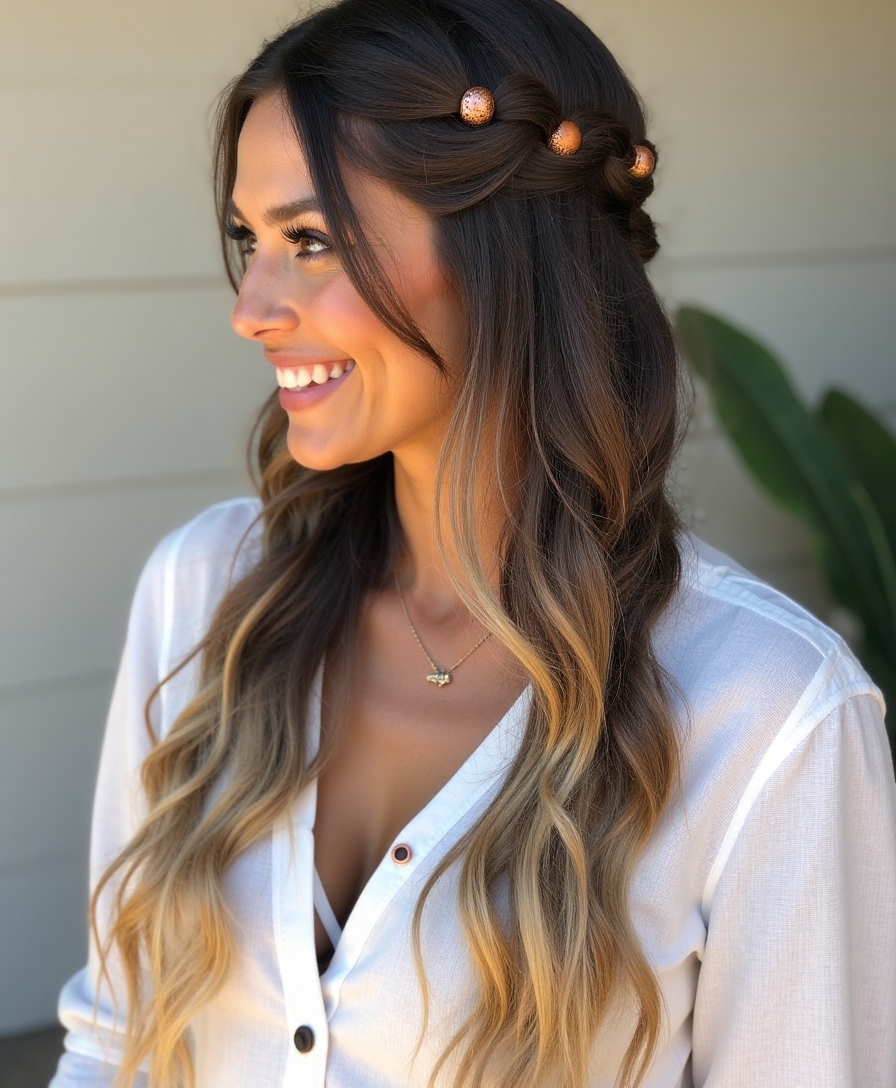 seamless lightweight boho braids