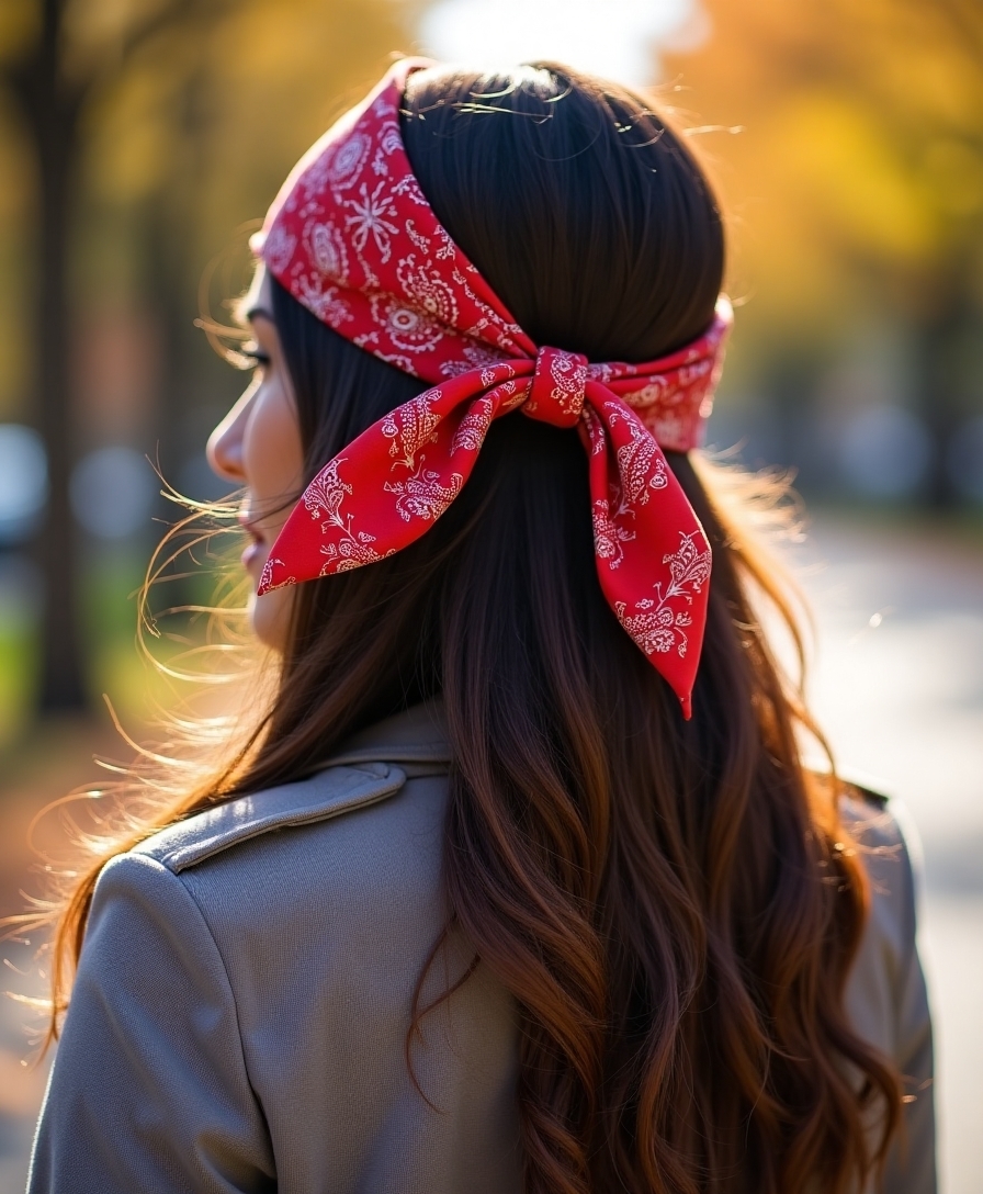 seasonal bandana styling tips