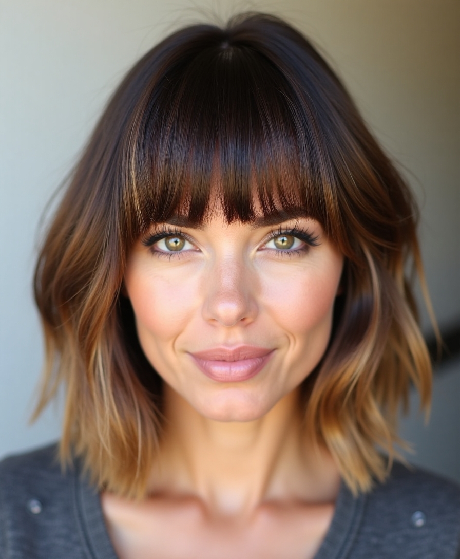 seasonal bob hairstyle adaptations