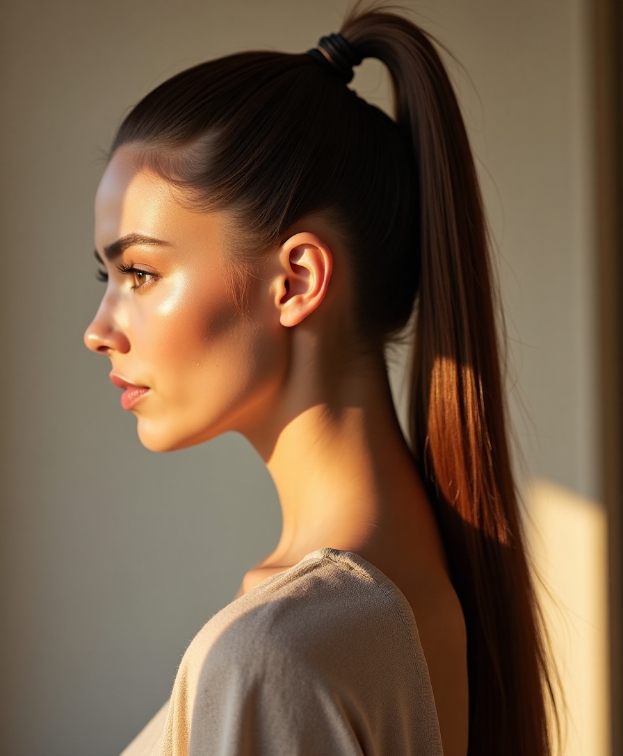 seasonal high ponytail inspirations