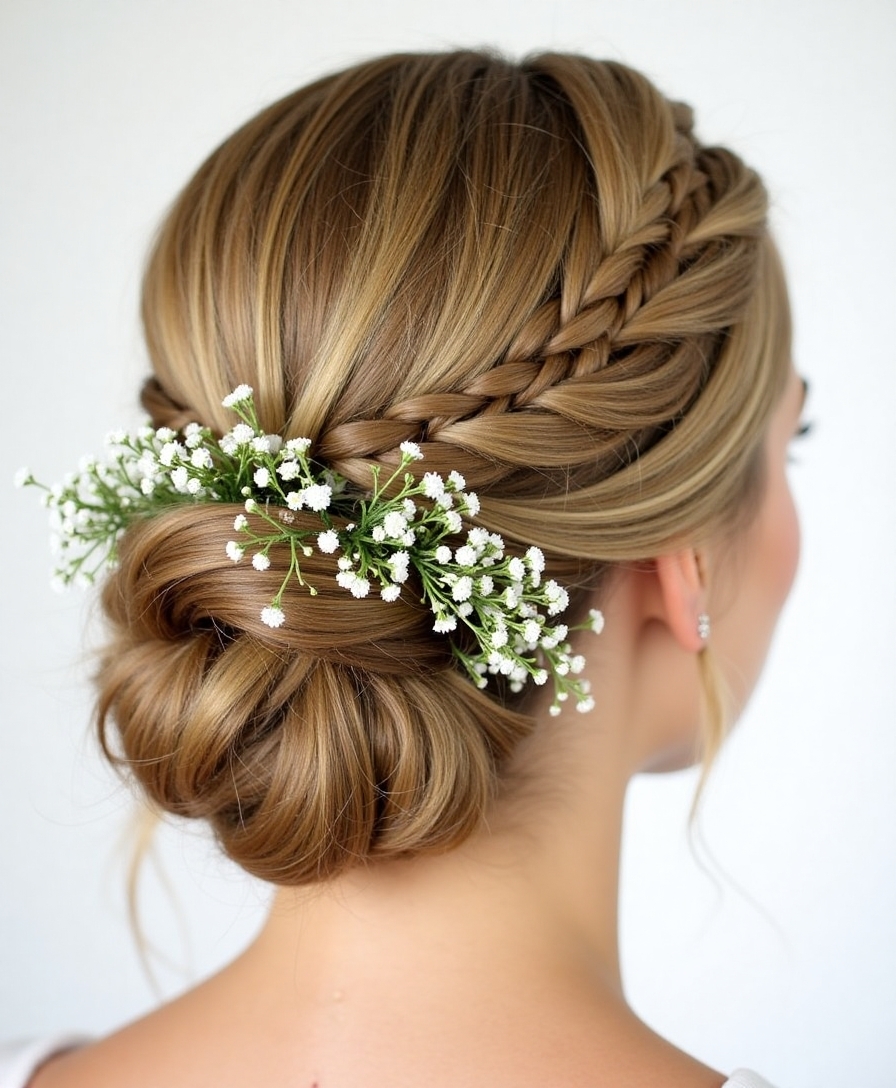 stunning sturdy wedding hairstyle