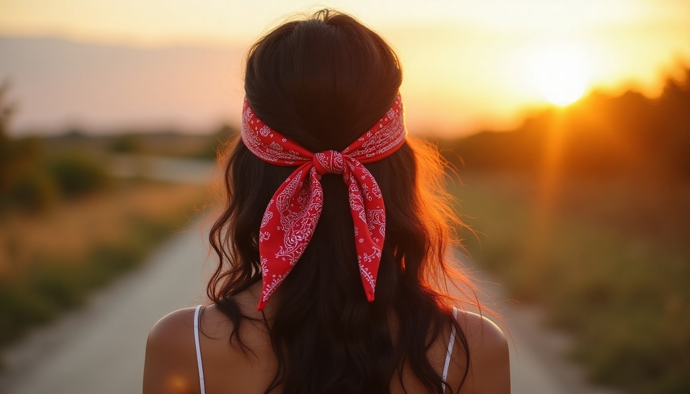 stylish bandana hair ideas