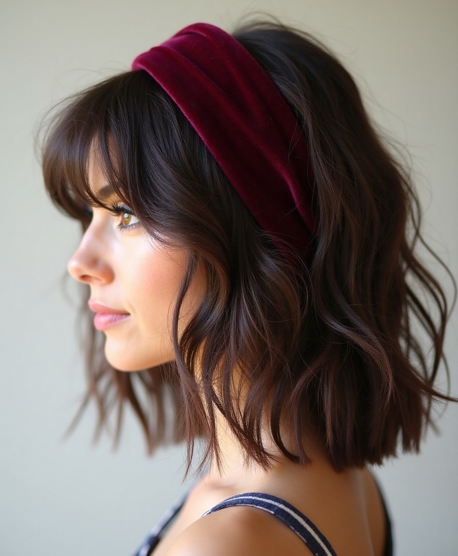 stylish short hair accessories