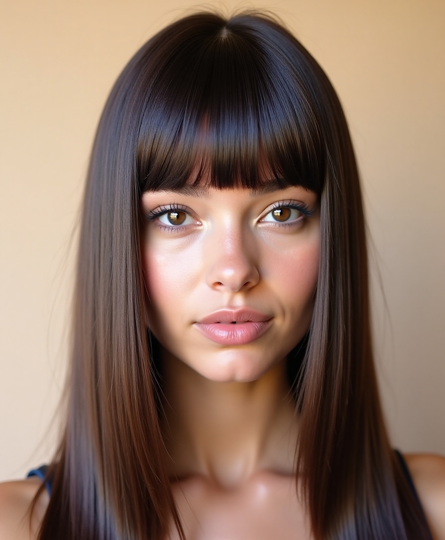 ultra glossy millennium hair styling