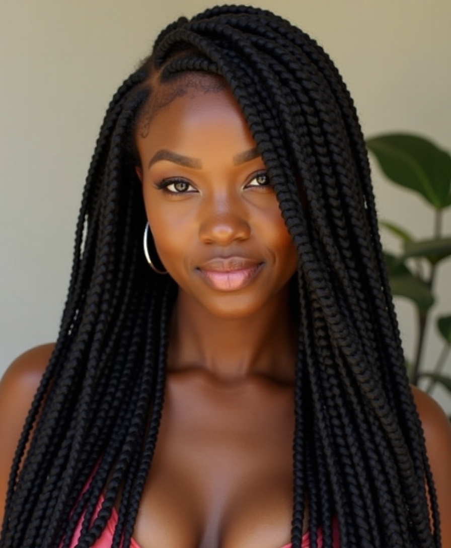 versatile shoulder length twists