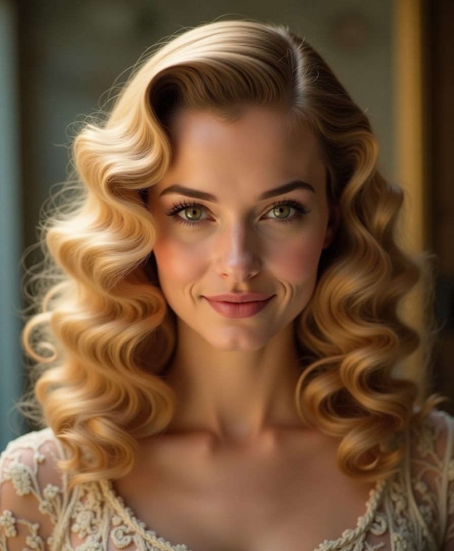vintage hollywood glamour hairstyles