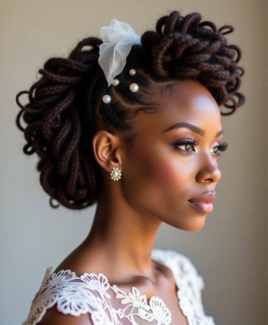 vintage loc hairstyle inspirations