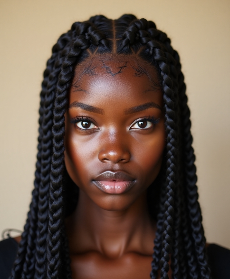 zigzag cornrows embrace rebellion