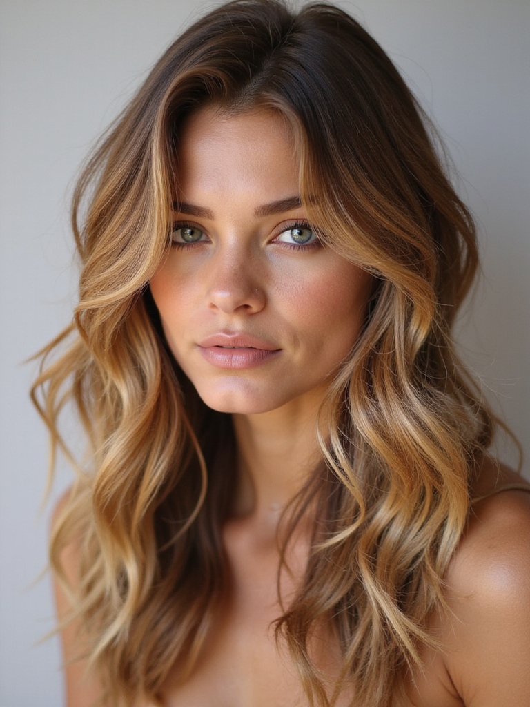 bold blonde hair streaks