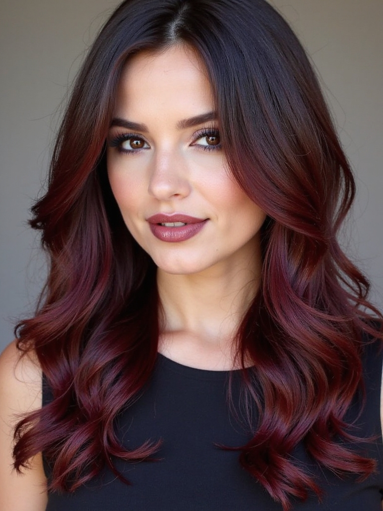 burgundy hair color techniques