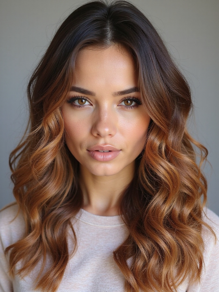 caramel balayage for vibrancy