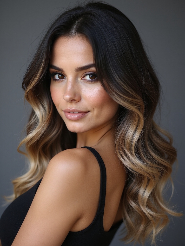 champagne undertones for balayage