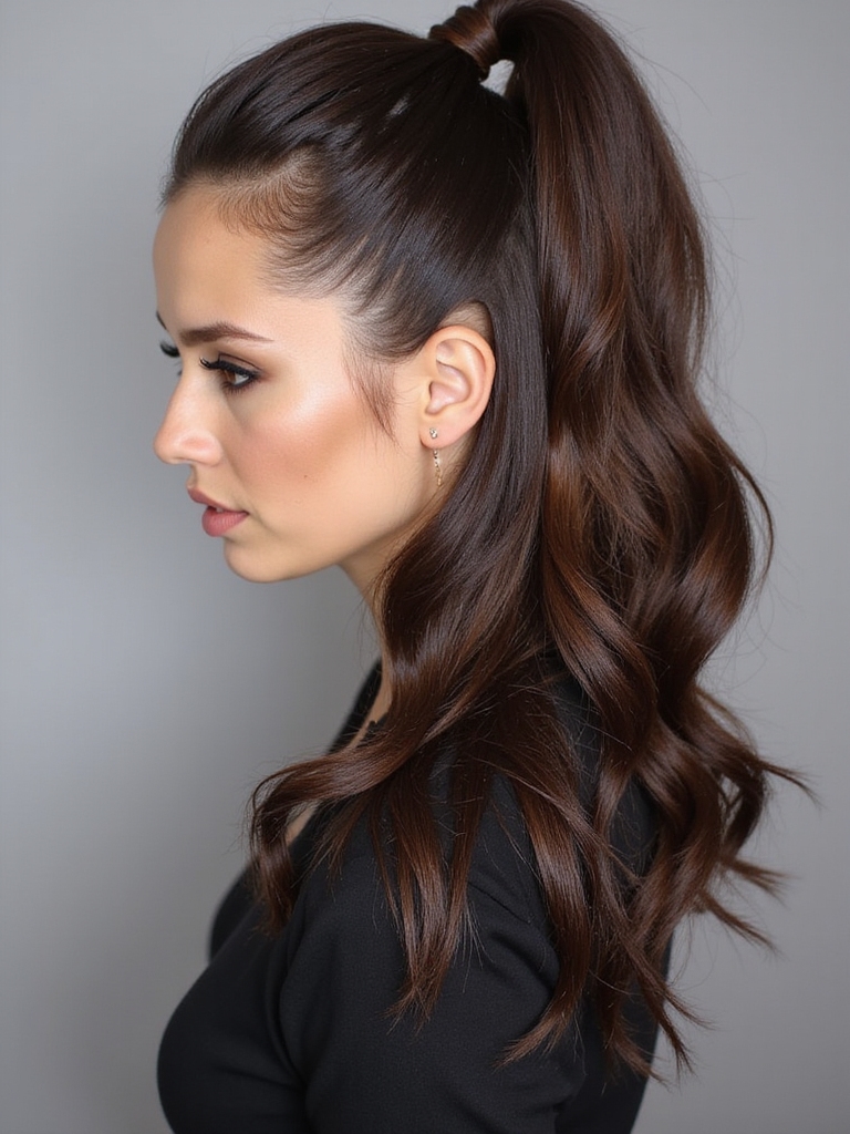 chic ponytail hairstyle benefits