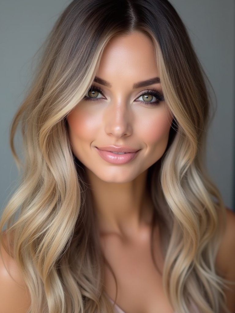 chic understated brunette sophistication