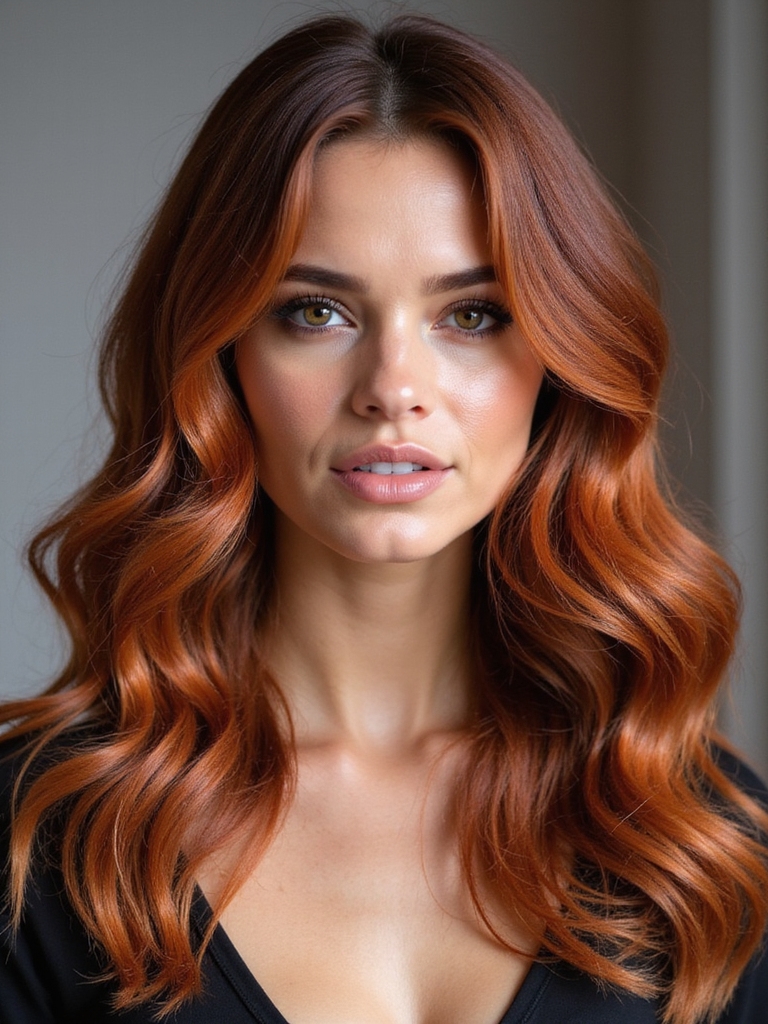 cinnamon highlights for warmth