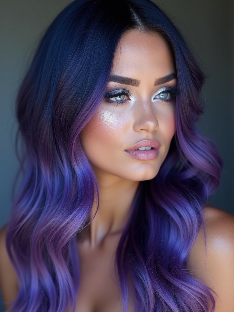 cosmic gradient hair colors