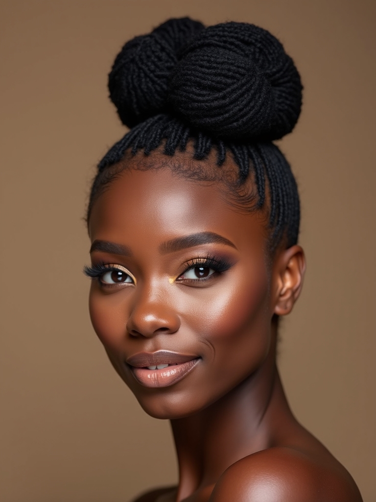 creative bubble bun tutorial