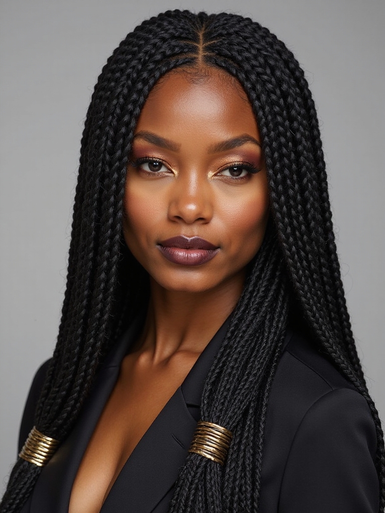 cultural elegance through braids
